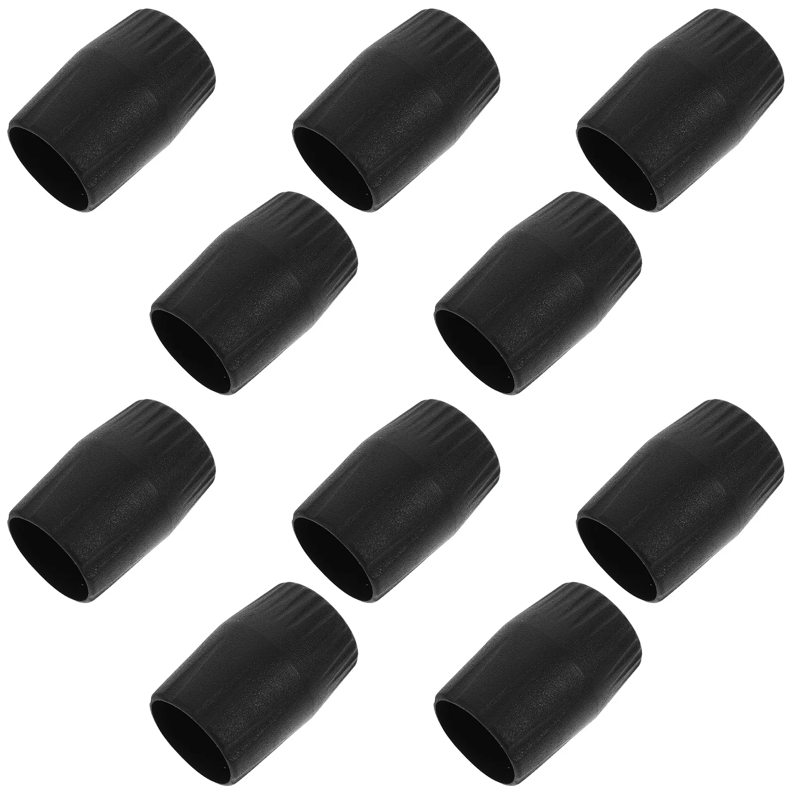 

10 pcs Mic Stand Foot Caps Plastic End Caps For Microphone Stand Easy Install Replacement Tip Portable Use Dj Equipment