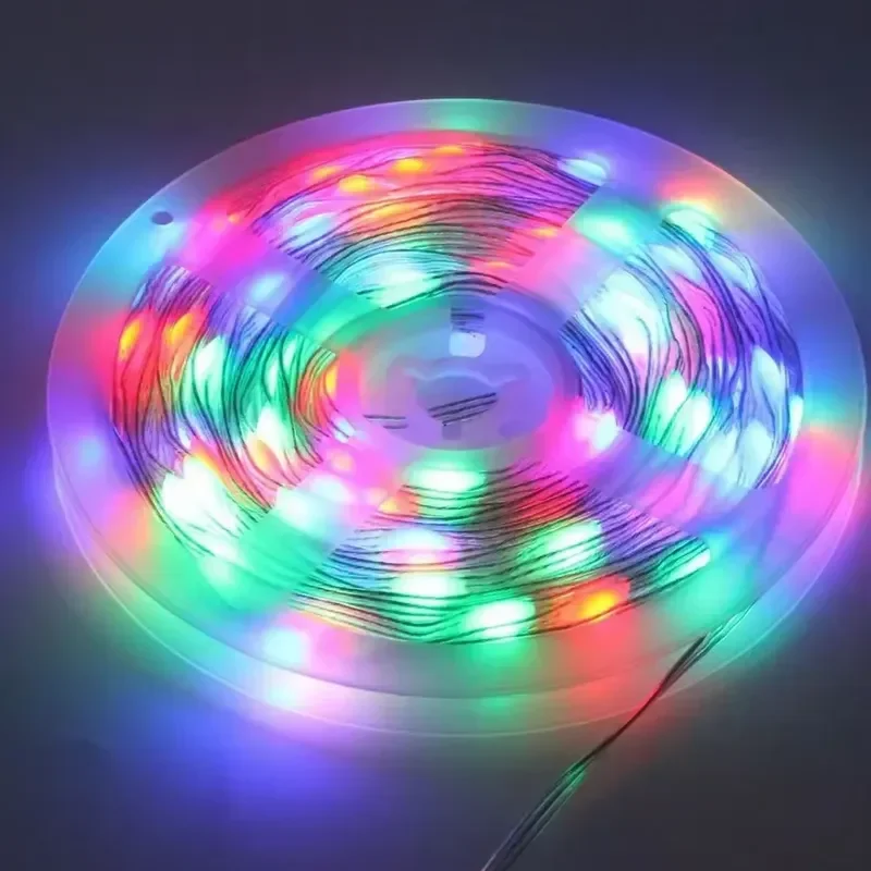 IP67 Waterproof Addressable LED Fairy Lights String Lights with 1000ct Seed Pixels for Outdoor Christmas Use