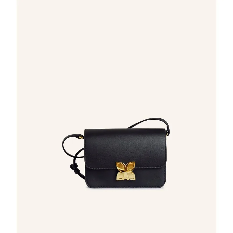

High Quality Bags for Women 2025 Trend Fashion Luxury Designer Shoulder Bag Flower Metal Decoration Female Mini Crossbody Bags