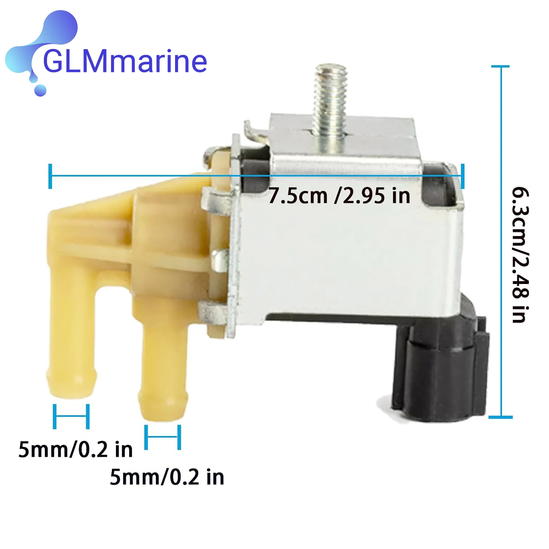 Solenoid Valve 877805T for Mercury Marine EFI 4 Stroke 30 35 40 50 60 HP Outboard for Nissan K12 Replaces K005T48471 25341095