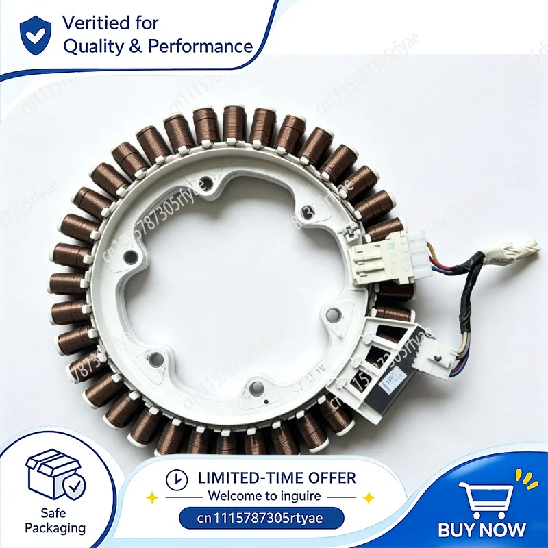 Direct Drive Motor Stator Rotor Coil Hall Sensor for LG Washing Machine WD-T12235D 12157D 12410D 14415D Replacement Parts