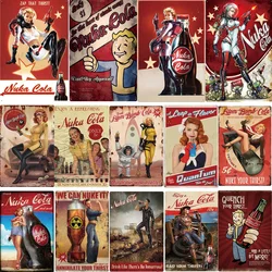 Retro Cola Metal Tin Sign Bar Cafe Home Decor Pin Wall plate Poster Restaurant Plaque Iron Plate Paintin