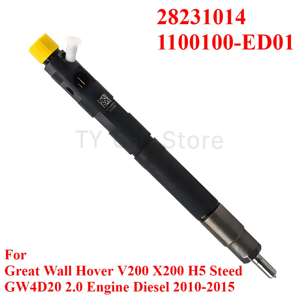 

28231014 Новая форсунка дизельного топлива для Great Wall Hover Steed V200 X200 H5 GW4D20 2,0 двигатель Diesel 2010-2015 1100100-ED01
