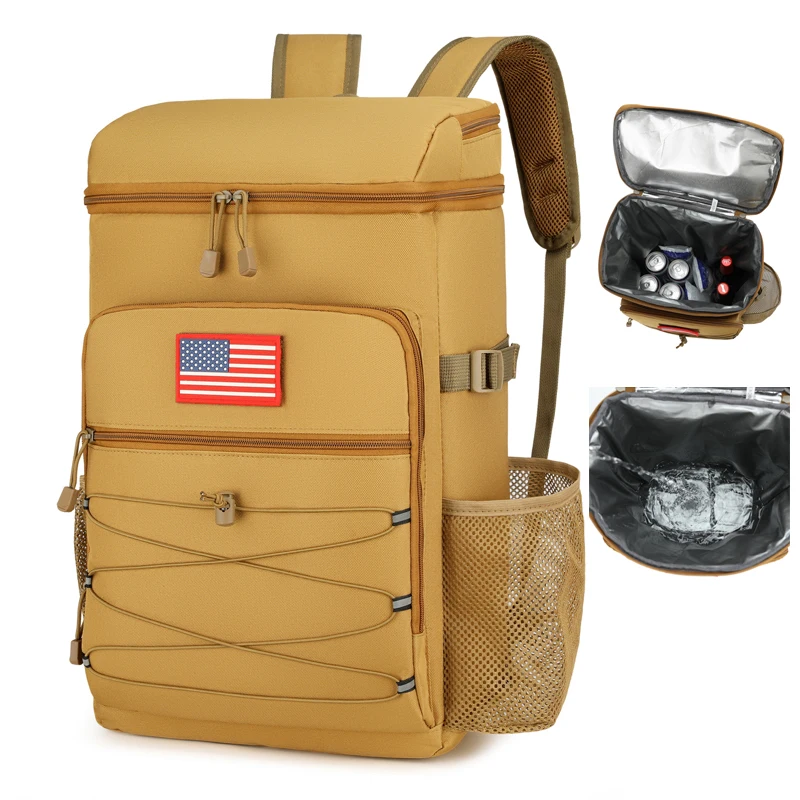 Toposhine 25L タクティカルバックパック アウトドアバッグ EDC フィットネスバックパック レディース/メンズ ハイキング サバイバルバックパック メンズ デュアルカップホルダー ジム