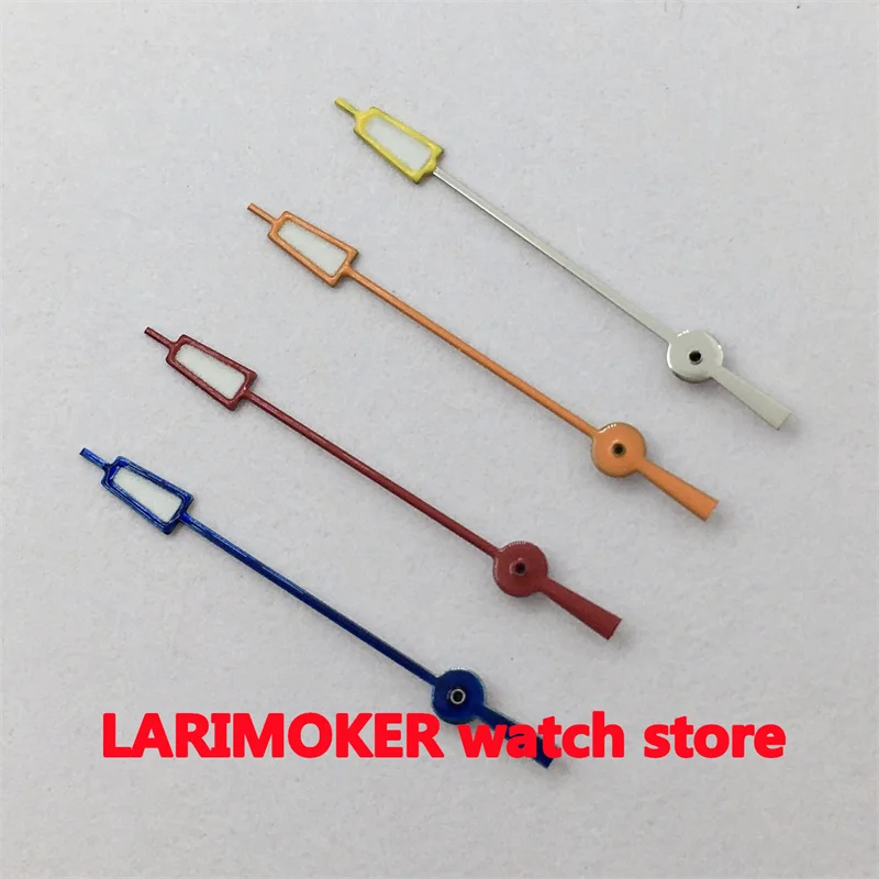 الأيدي هي NH35 NH36 Miyata 8205 8215 821A لؤلؤة DG 2813 3804 حركة، ملحقات ساعة يد مستعملة خضراء مضيئة 4 ألوان