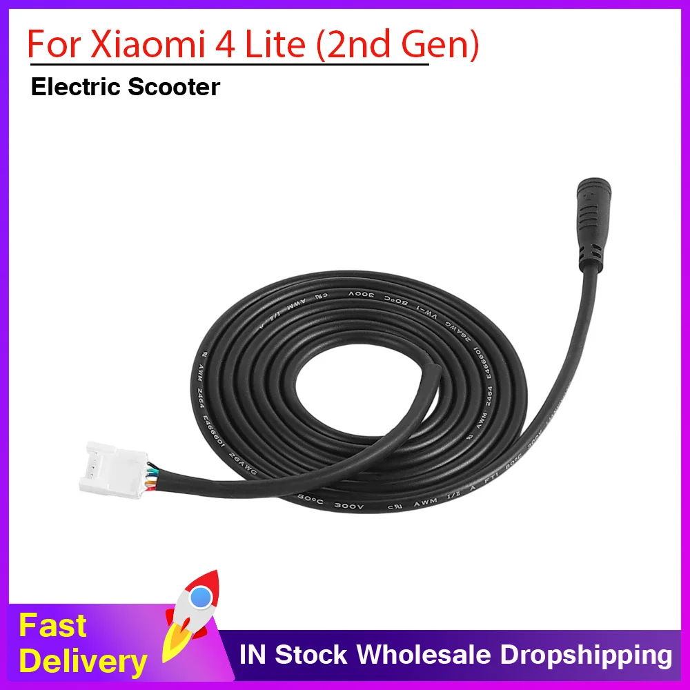 Communication Line For Xiaomi 4 Lite (2nd Gen) Electric Scooter Controller Connect Data Cable Dashboard Wire Parts
