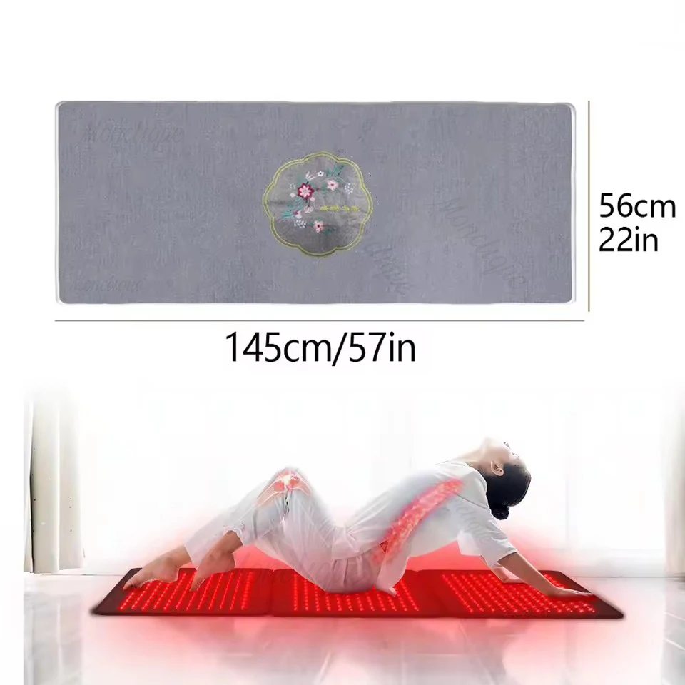 10 Level 4 Mode Timer Electric Heating Pad Wormwood Acupuncture Warm Cushion Winter Thermal Blankets Warmer For Office Home Use