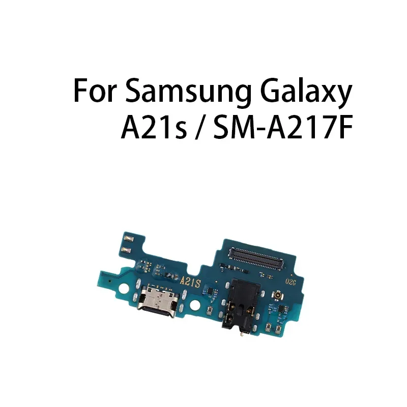 

USB Charge Port Jack Dock Connector Charging Board Flex Cable For Samsung Galaxy A21s / SM-A217F