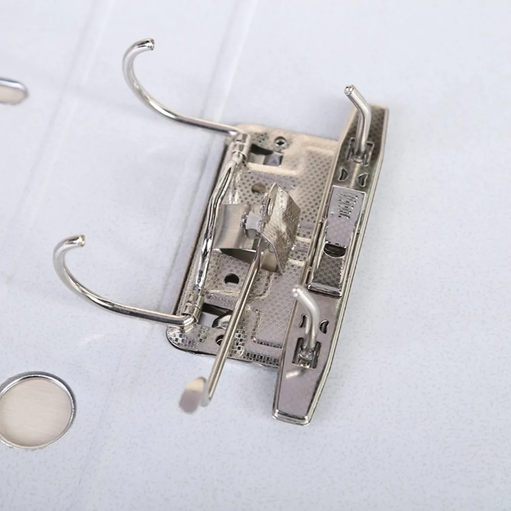 Carpeta portátil de 2 anillas con palanca de archivo, carpeta de arco A4, carpetas de plástico de alta capacidad, carpeta de dos agujeros, suministros de oficina