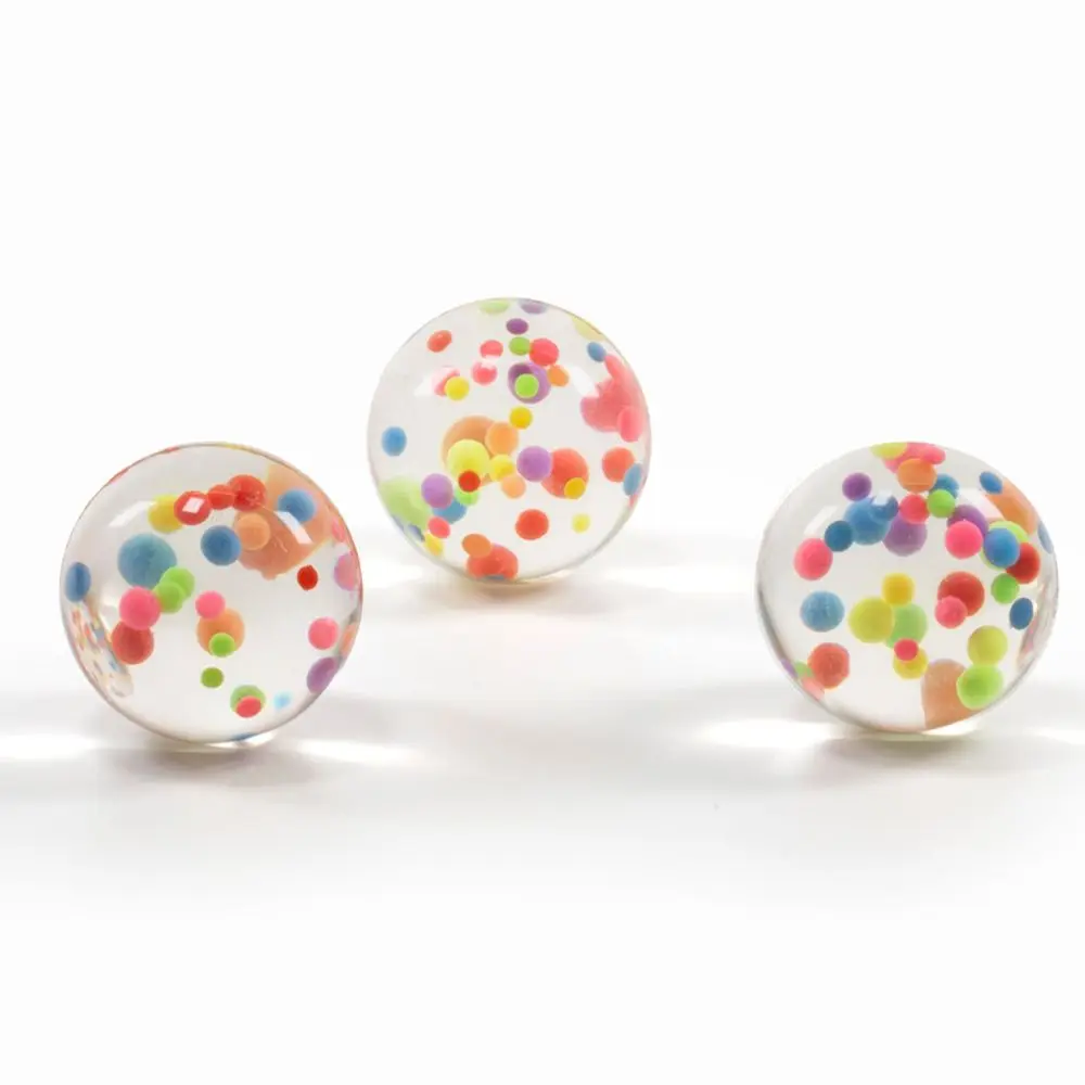 스포츠 공 탄력있는 장난감 선물 플로팅 볼 어린이 공 장난감 공 고무 공 바운스 공 점프 공 젤리 바운스 공