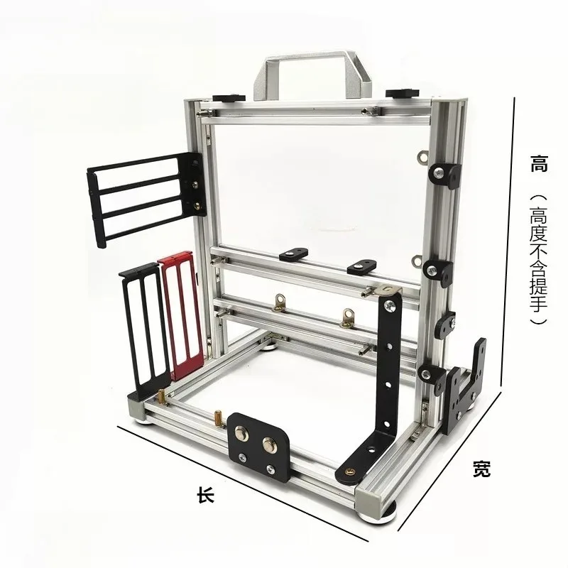 for Open Chassis Matx Computer Chassis Rack Aluminum Alloy ATX Creative Personality ITX Desktop DIY Rack