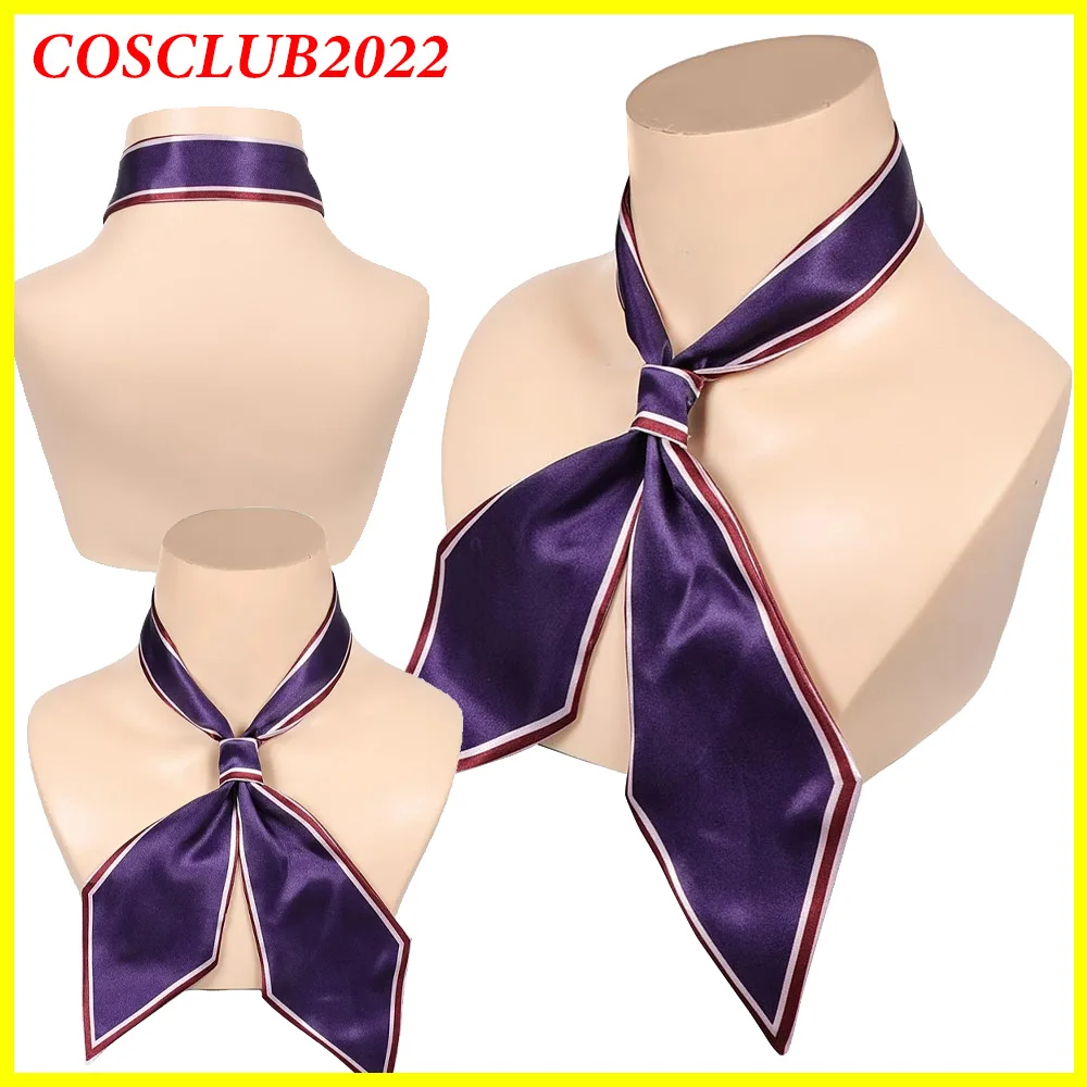 

Cosplay M3GAN Bow Tie Scarf Horror Movie M3GAN Necktie Costume Accessories Ribbon Women Girls Halloween Carnival Party Outfits