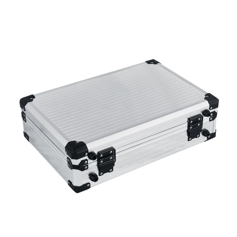 Portable Tool Storage Suitcase Aluminum Safety Instrument Protective Box Professional Hardware Repair Tools Organizer Boxes