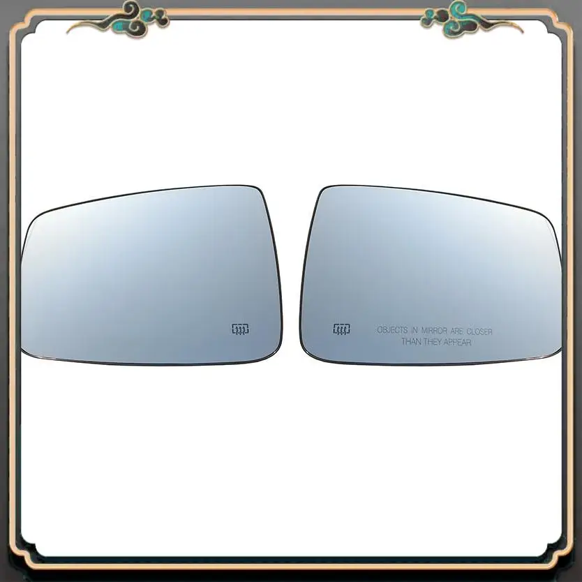 

For 2009-2019 Dodge RAM 1500 2500 Car Front Left Right Heated Side Door Wing Rear View Mirror Lens Glass