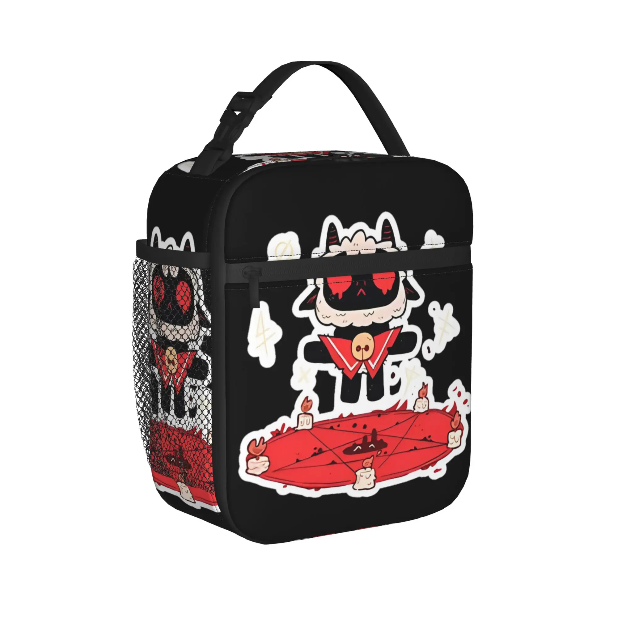 Cult Of The Lamb Video Game Insulated Lunch Bags Large  Lunch Container Cooler Bag Tote Lunch Box Work  Picnic Men Women