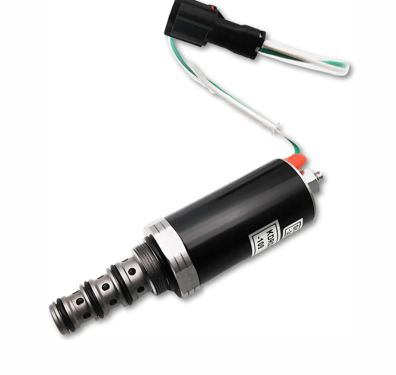 XCWoOshop SKX5P-17-209 KDRDE5K-2040C04-109 EC210 EC240 EC290 EC360 굴삭기 부품용 유압 펌프 솔레노이드 밸브