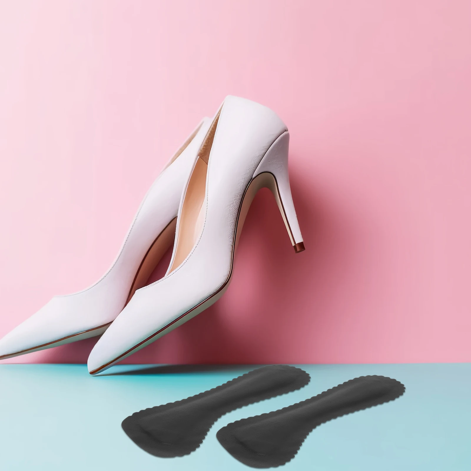 

Non Slip Insoles High Heel Pads Point Inserts Anti Skid Self Adhesive Foot Supplies Wear Resistant Shoe