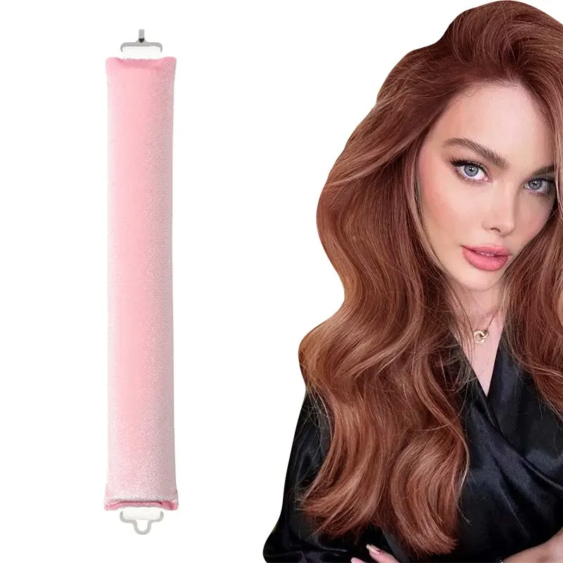 Heatless Hair Curlers Curling Rod Headband No Heat Hair Rollers Lazy Curls with Hook Sleeping Soft Flexi Rod Hair Styling Tools image 3