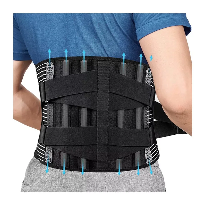 Best-selling Custom Medical Men's Breathable 6 Accommodation Waist Support