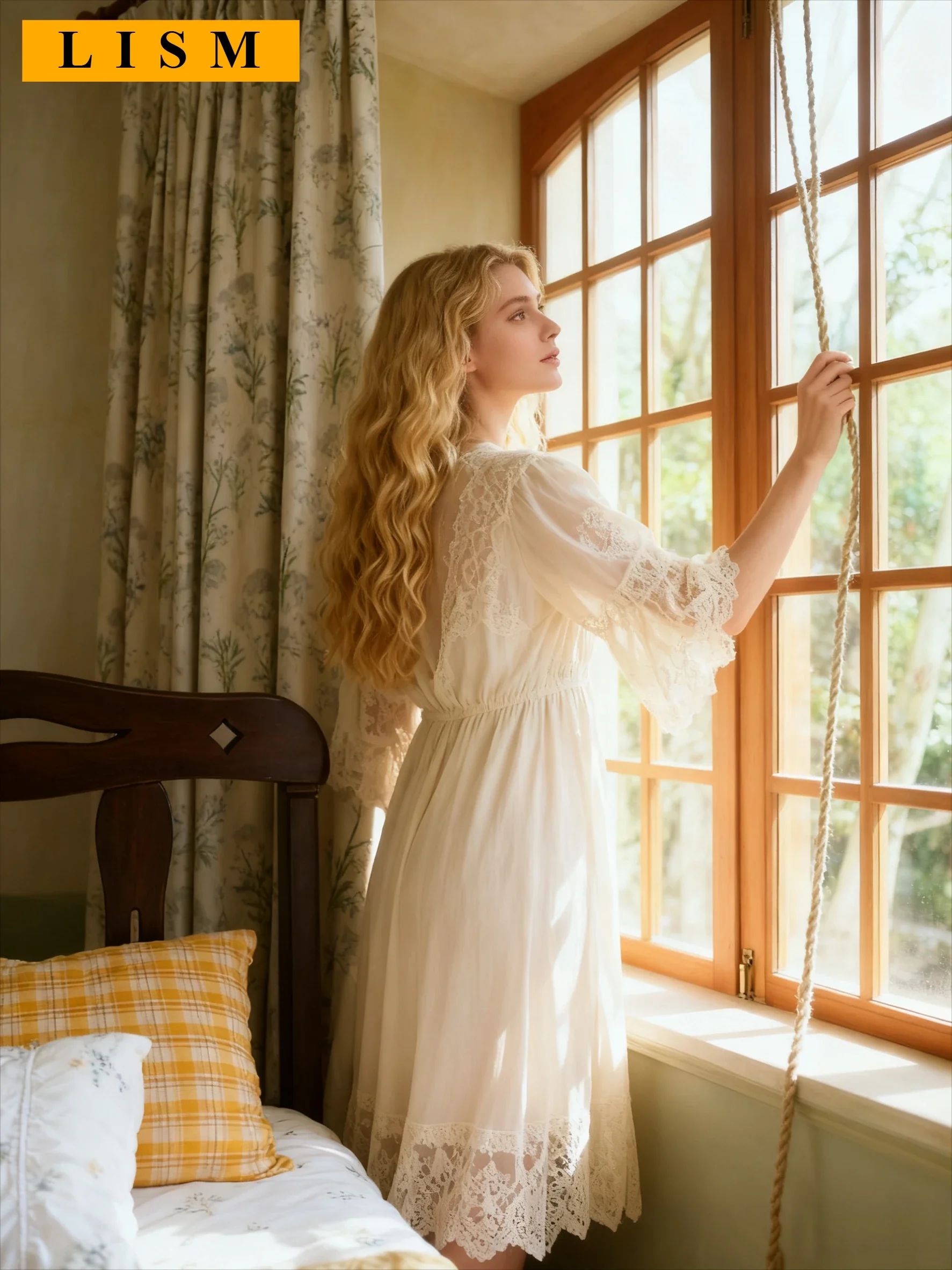 

Магазин Merci, затеняющие свежие пасторальные исцеляющие шторы из полиэстера и хлопка для спальни, гостиной, светофильтрующие шторы на заказ