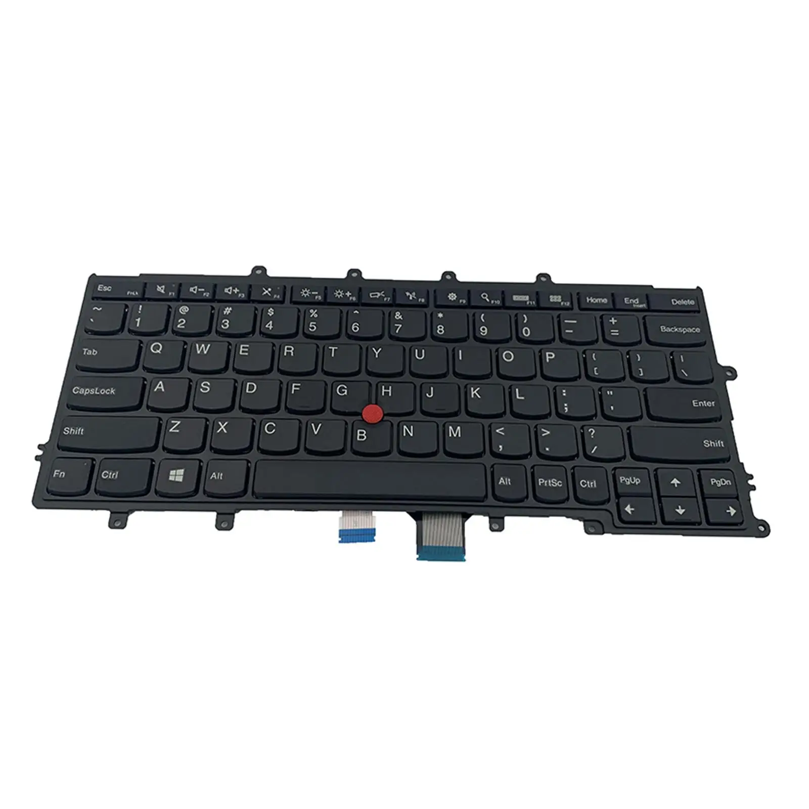 Teclado de laptop com ponteiro para notebook x230S x240S x240i preto