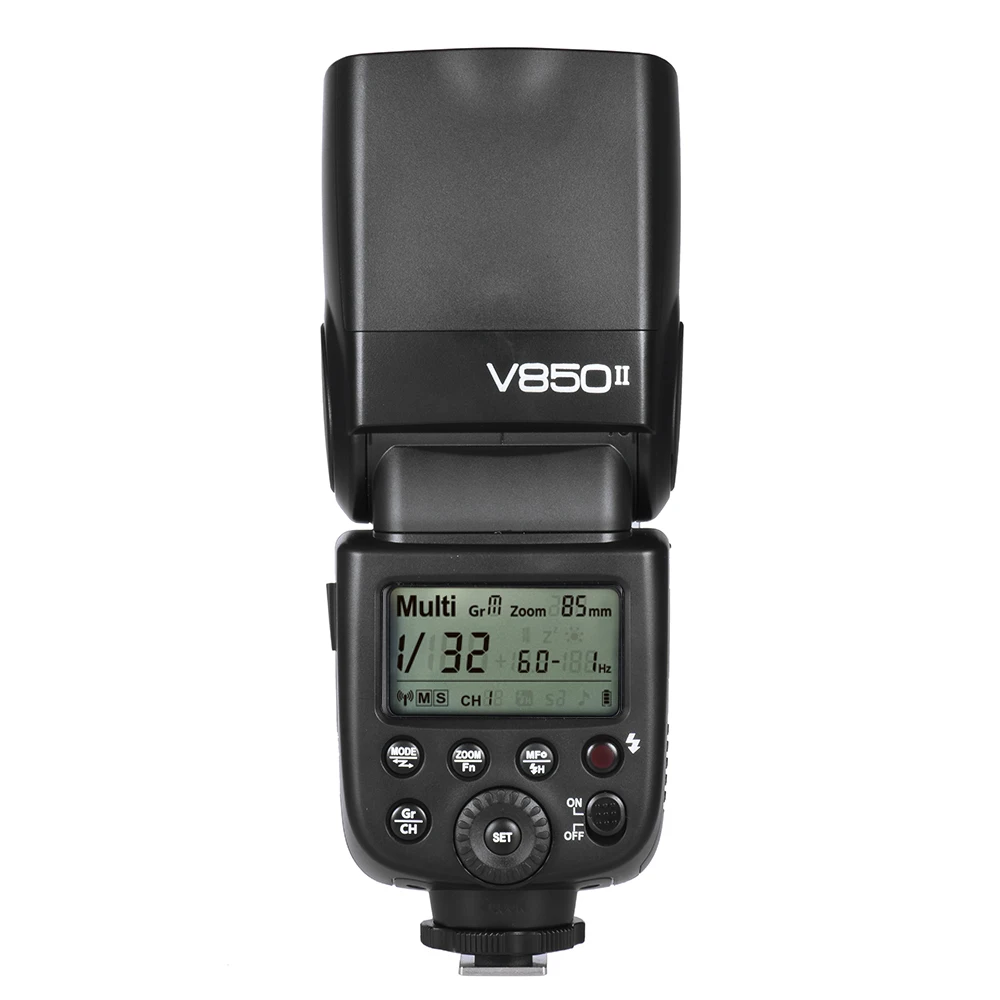 Godox V850II GN60 Built-in 2.4G Wireless X System 1/8000s For HSS Off Camera Flash Speedlite for Sony Canon Nikon Pentax Olympas