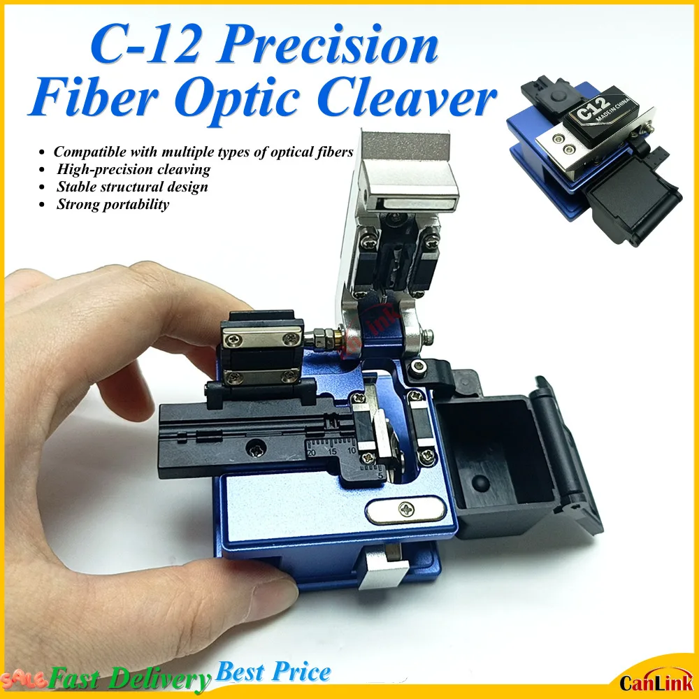 original-signal-fire-ai-6c-ai-6a-ai-5-fusion-splicer-c12-fiber-cleaver-with-waste-fiber-slot
