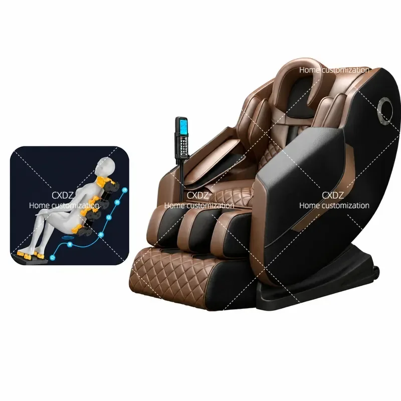 Luxury Intelligent Massage Chair Home Business Zero Gravity Shiatsu Relaxing Seat