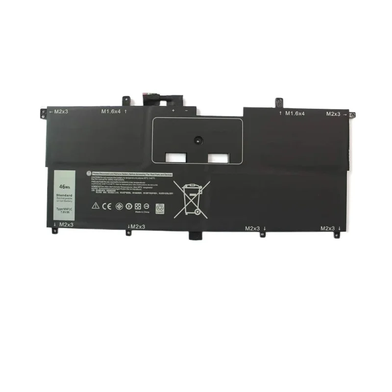 For Dell XPS 13 2 in 1 9365 XPS 13 9365 2-in-1 2017 XPS 13-9365-D1605TS D1805TS D2805TS D3605TS NNF1C 7.6V 46Wh Laptop Battery