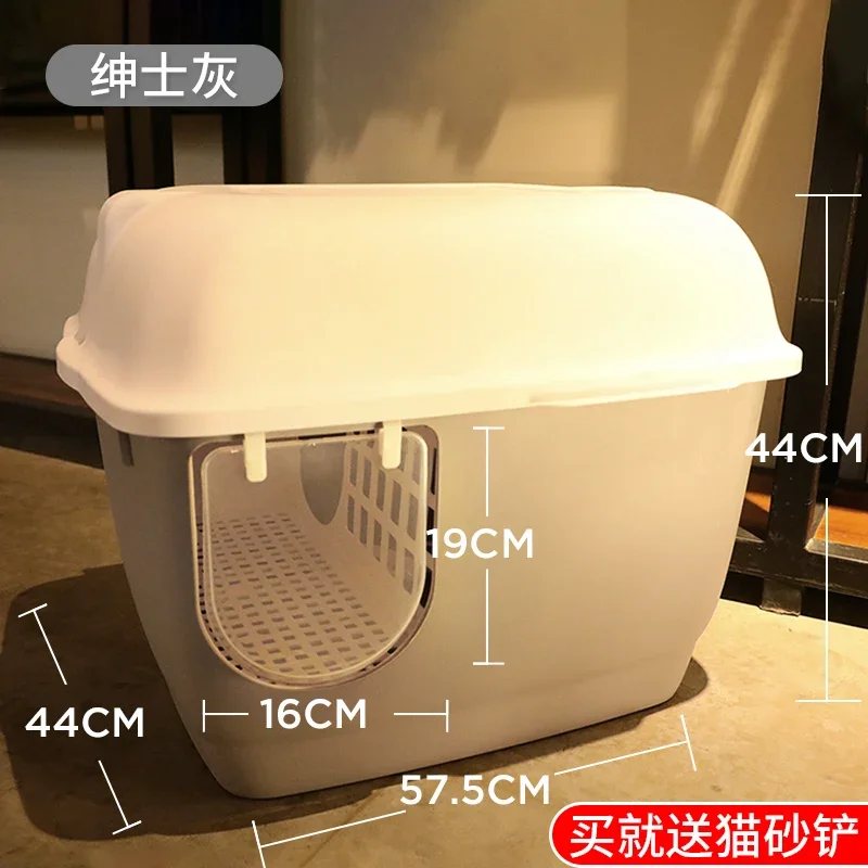 

Cabinet Corner Large Litter Box Cat Closed Furniture Cute Toilet Cat Litter Box Pet Products Arenero Gato Pet Products