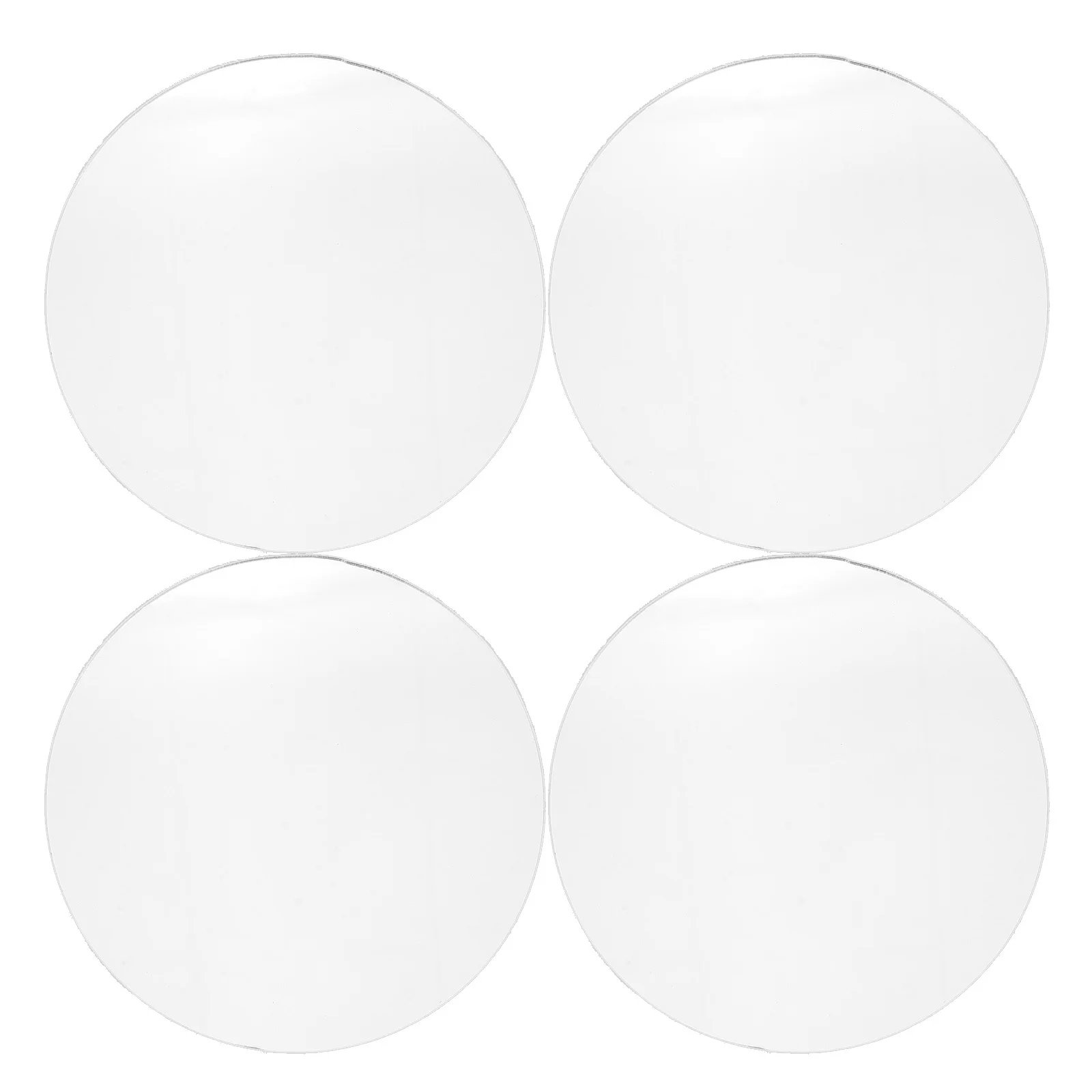 4 Pcs Small Makeup Mirror Craft Mirrors Mini Vanity for Diy Project Compact Crafts