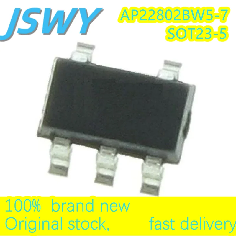 

(5/50 pieces) AP22802BW5-7 Code XB SOT23-5 Load Driver IC Original Authentic Spot Delivery Fast