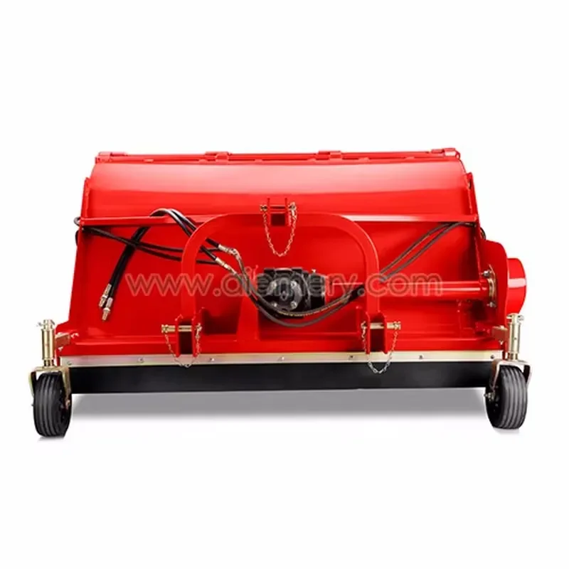 Flail Mower with Grass Catch Collector