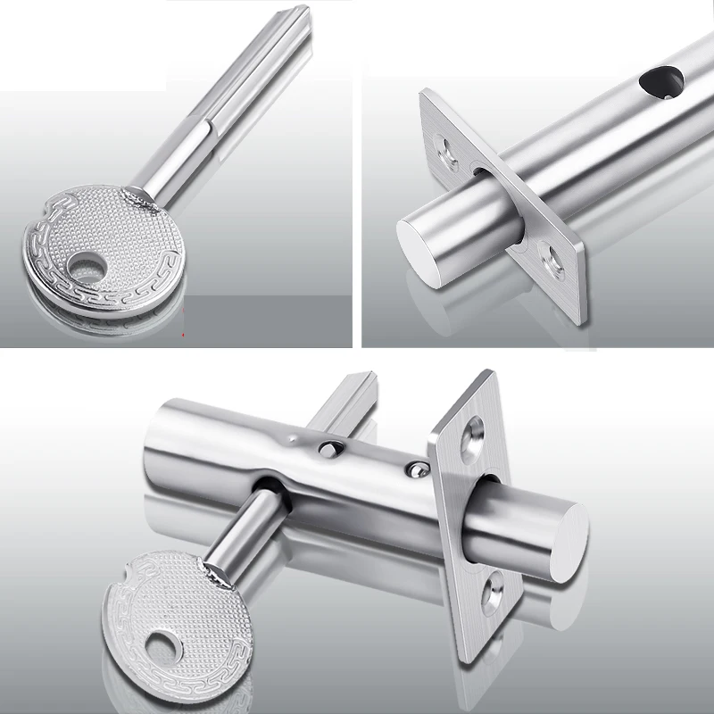 

Трубный колодезной замок Скрытый замок из нержавеющей стали Легкое обслуживание Портовый замок Сердечник Огнестойкая дверь Огнестойкий невидимый скрытый замок