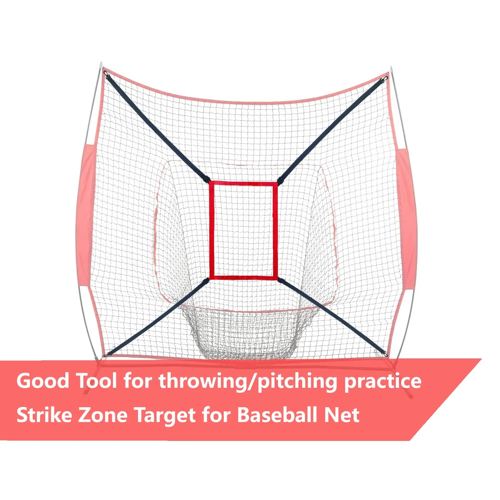 Strike Zone Target for Baseball Softball net,Throwing Pitching Hitting Batting Catching Practice Target,Accuracy Training Aids