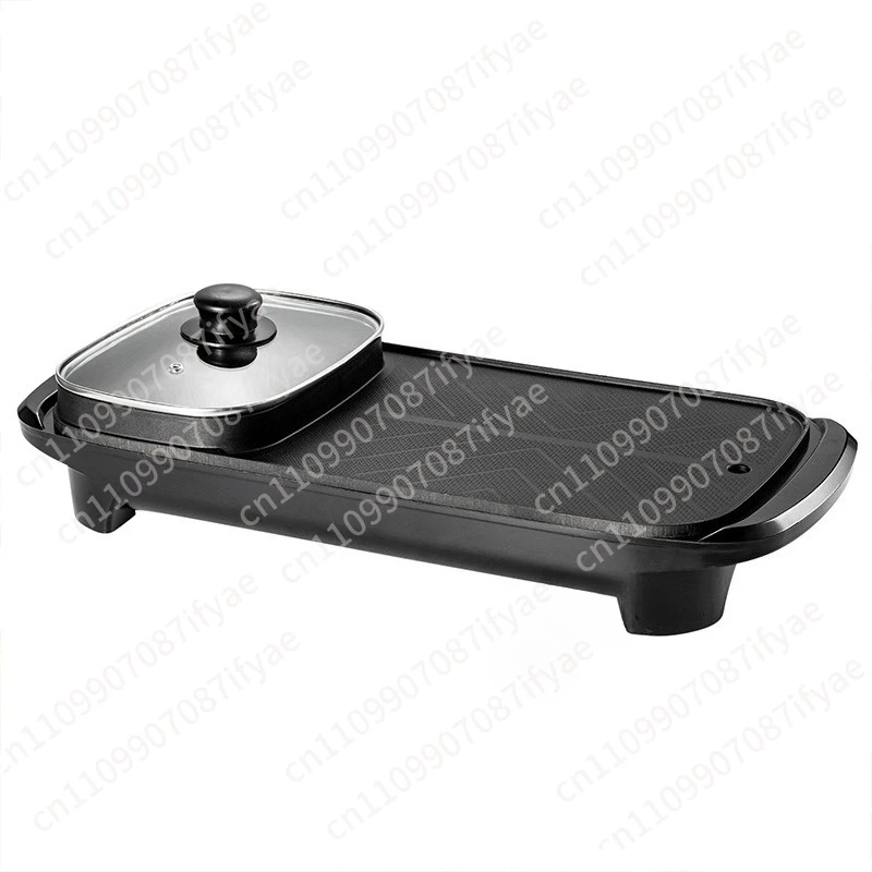 Household multi-functional electric baking pan Integrated electric heating pan Household electric rinsing pan