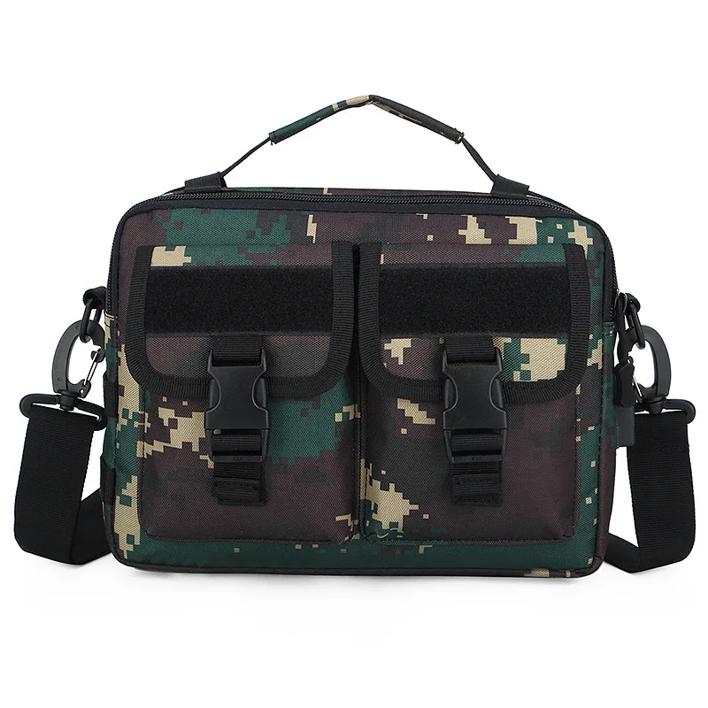 NEW Camouflage Shoulder Bag for Men Outdoor Crossbody Backpack Small Tactical Tool Bag USB Charging Handbag Sport Hiking Bag