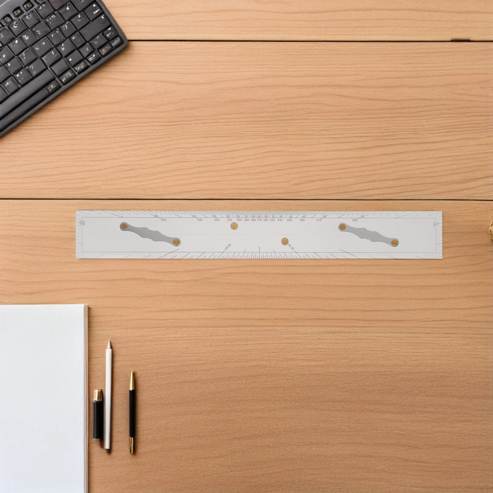 

Acrylic Marine Navigation Parallel Ruler High-Precision Drafting Tool For Nautical Charts Coastal Piloting Chart Plotting