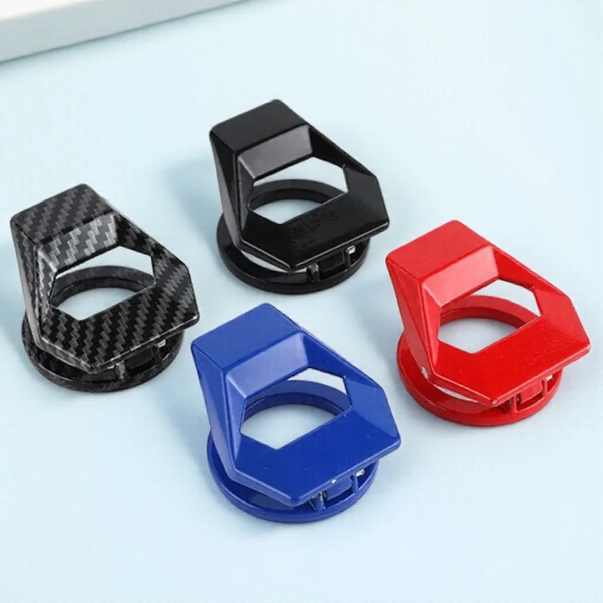 Car Engine Start Stop Switch Button Cover Auto Accessories Push Button Protective Decorative Car Interior Styling