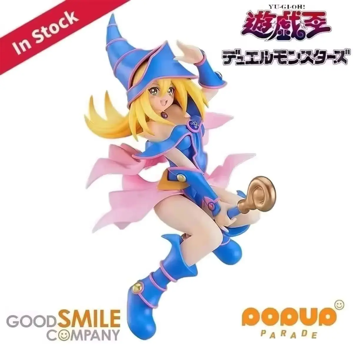 

Оригинальная подлинная фабрика Max, предварительно окрашенная всплывающая парада Yu-Gi-Oh! Дівчина-волшебник Duel Monsters Black Magician H = 170 мм, фигурка аниме-персонажа