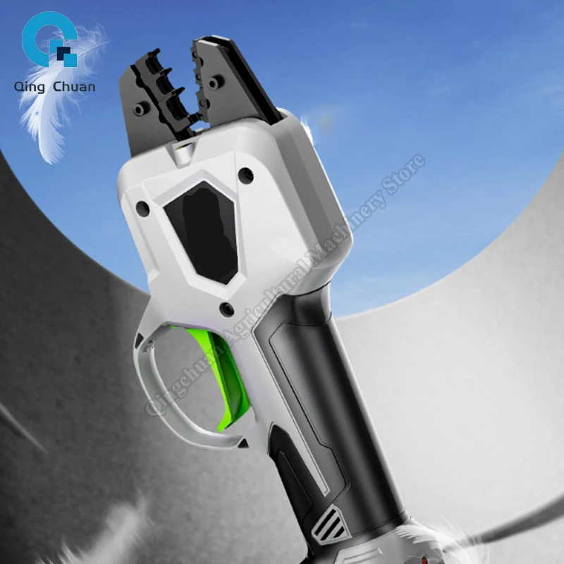 Electric Crimping Pliers Rechargeable Crimping Pliers Open Copper Wire Nose Wire Crimping Pliers Electric Terminal Connector