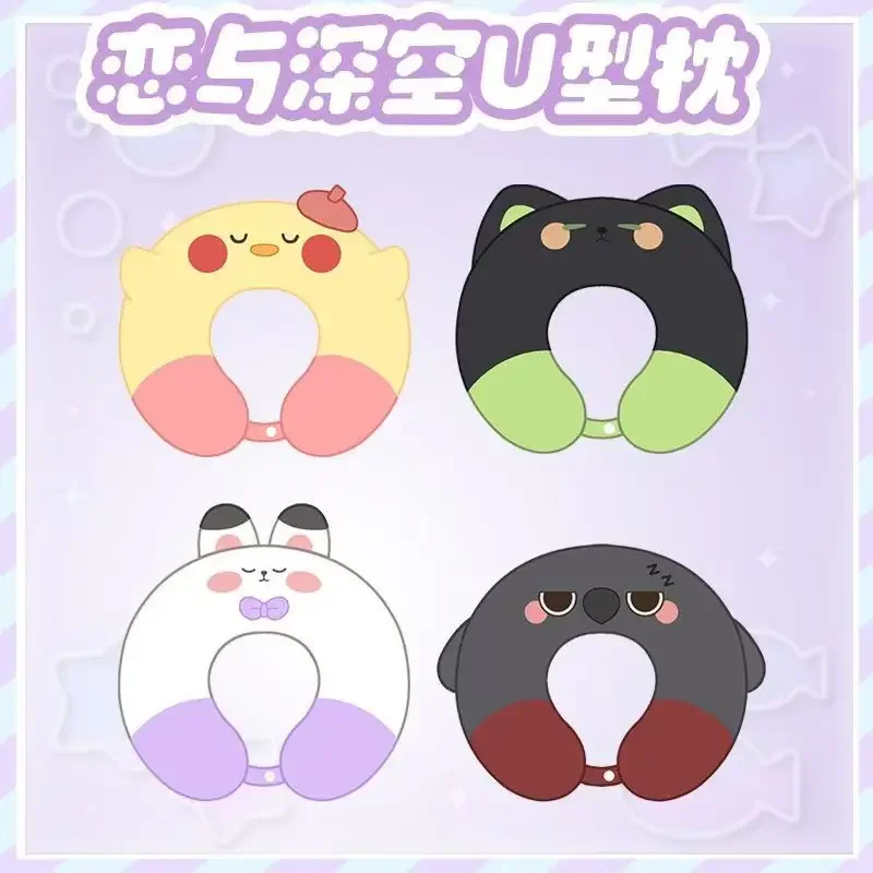 

Anime Rafayel Zayne Xavier Sylus Love and Deepspace Cosplay Mascot Dango Cartoon Memory Foam Neck Pillow Relieve Fatigue Gift