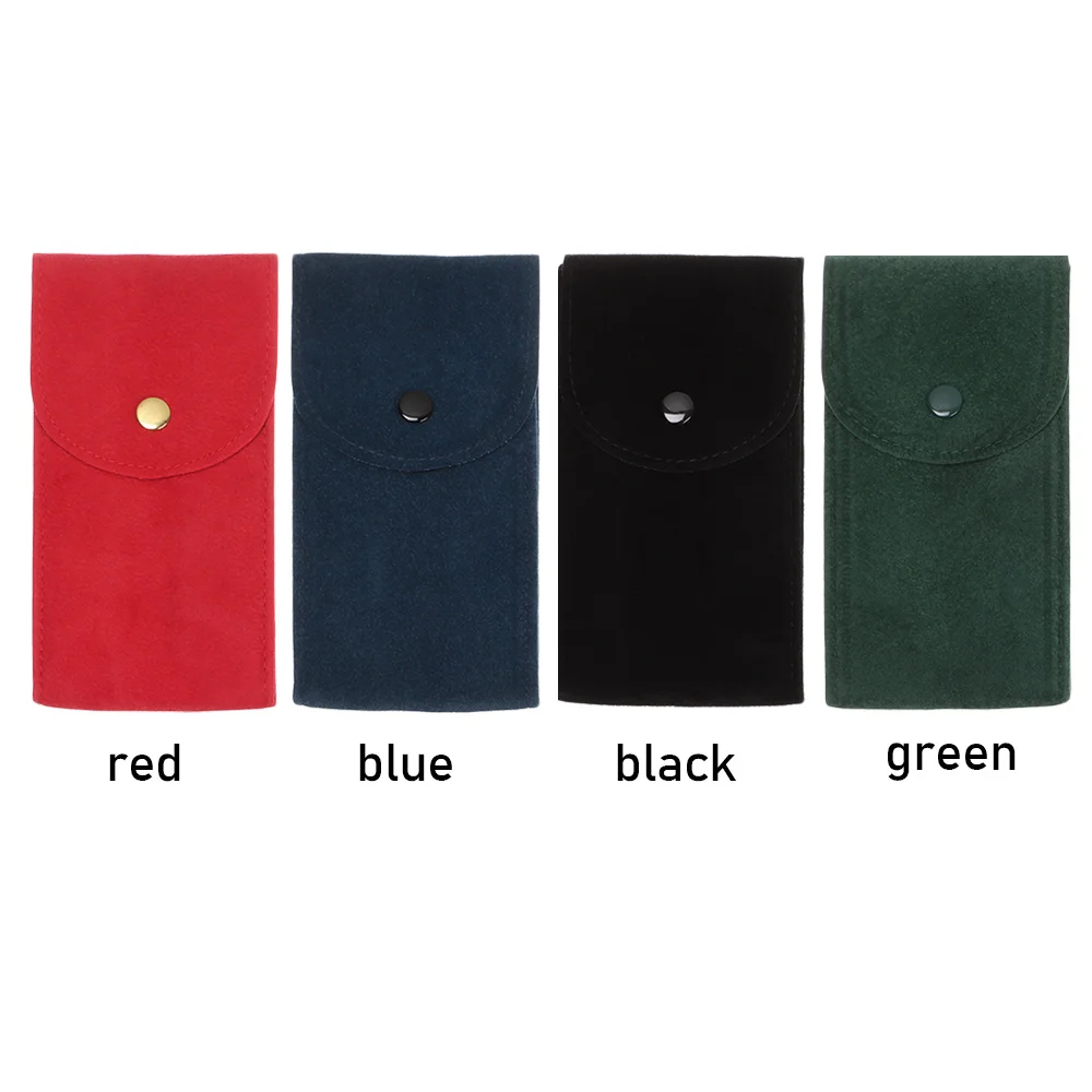 1PC Portable Flannelette Watch Boxes Case Dust Protect Storage Bag Watches Pockets Collection Protection Accessory Men Women