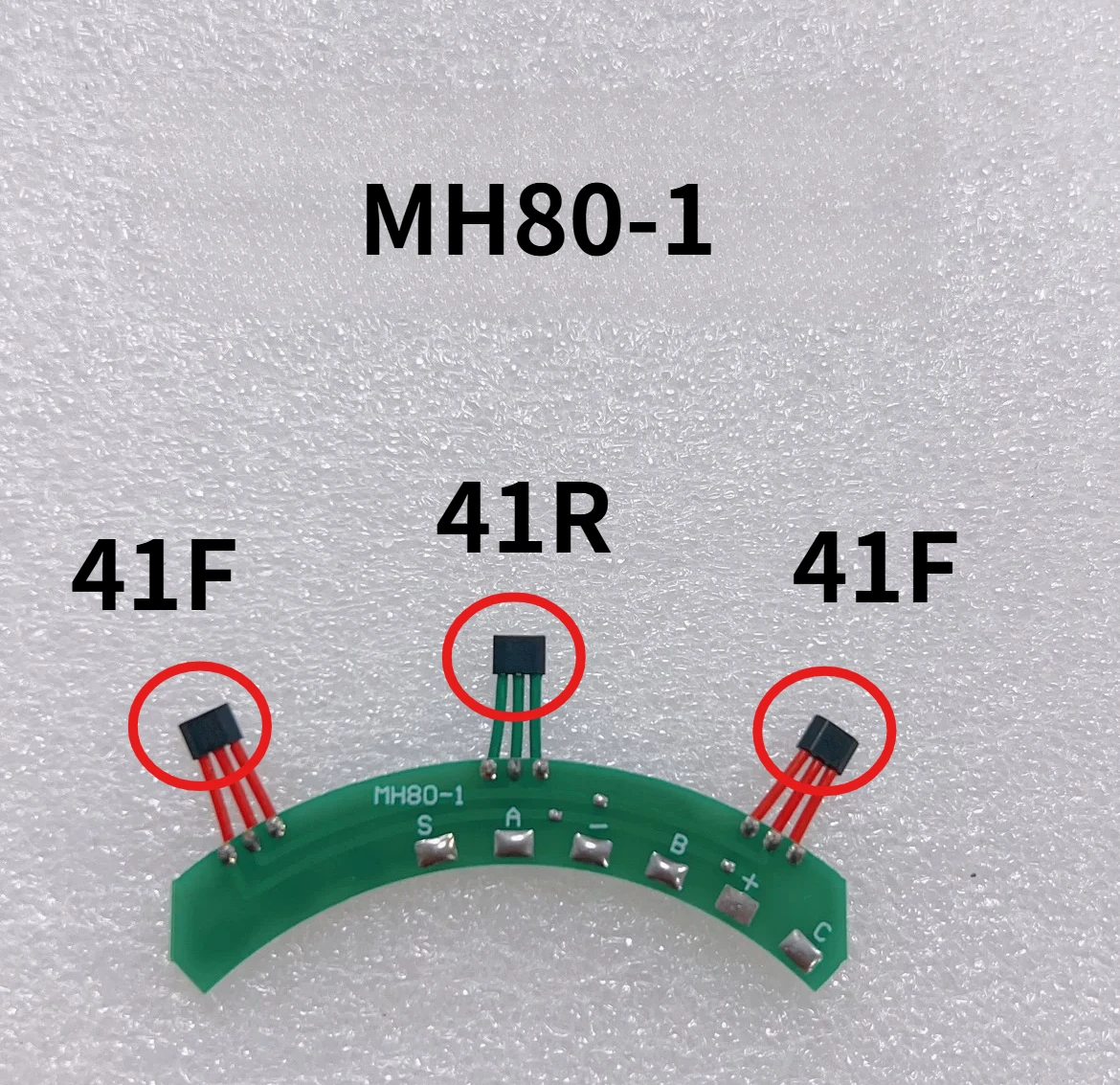 MH80-1 Motor Hall Sensor Board 41F 41R Hall Sensor For 5.5 Inch 6 Inch Electric Scooter Brushless Motor Replacement Accessory