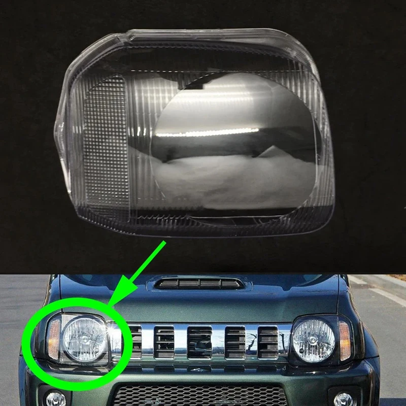 Car Headlight Lens For Suzuki Jimny 2006-2016 Head Light Lamp Cover Car Lights Glass Replacement Auto Shell