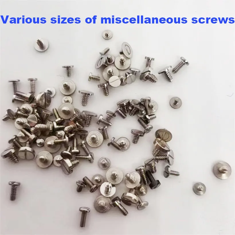 100PCS Watch Movement Screw Accessories Various Specifications Sizes Different Miscellaneous Screw Are Original Screw Clocks