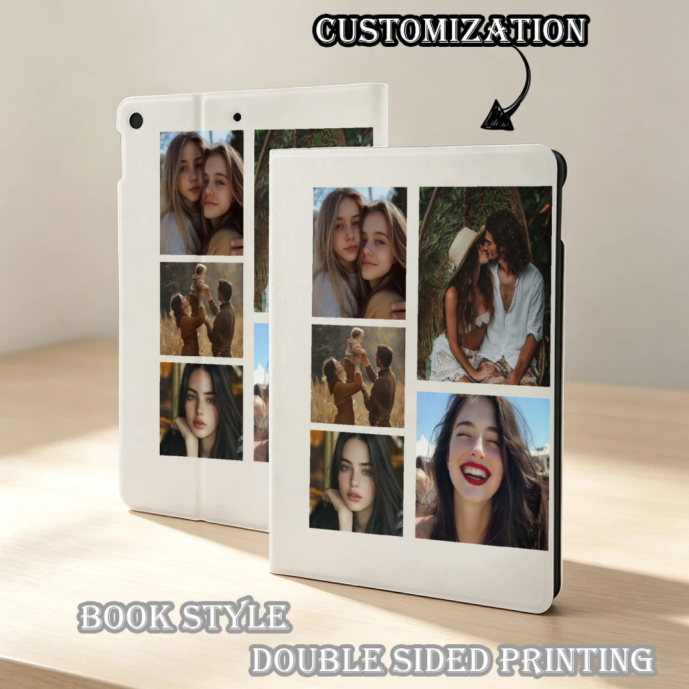 iPad case custom Unique photo Personalized Custom Birthday gift Wedding Family iPad 11 2025 12 9 Air 11 2026 10 2 Air 13 Pro 13