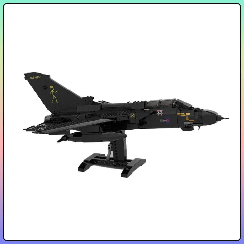 Military MOC RAF Panavia Tornado GR1 Variable Wing Fighter Bombers Building Blocks Model Suit DIY Boys'Toys Christmas Gifts