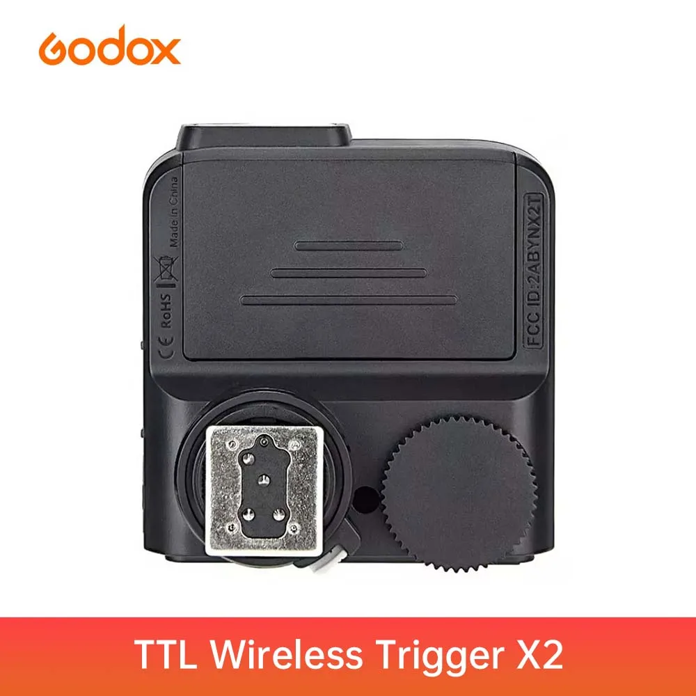Godox X2 2.4GHz TTL Wireless Flash Trigger HSS 1/8000s 32CH 5Grp for Canon Nikon Sony Fujifilm Olympus Pentax