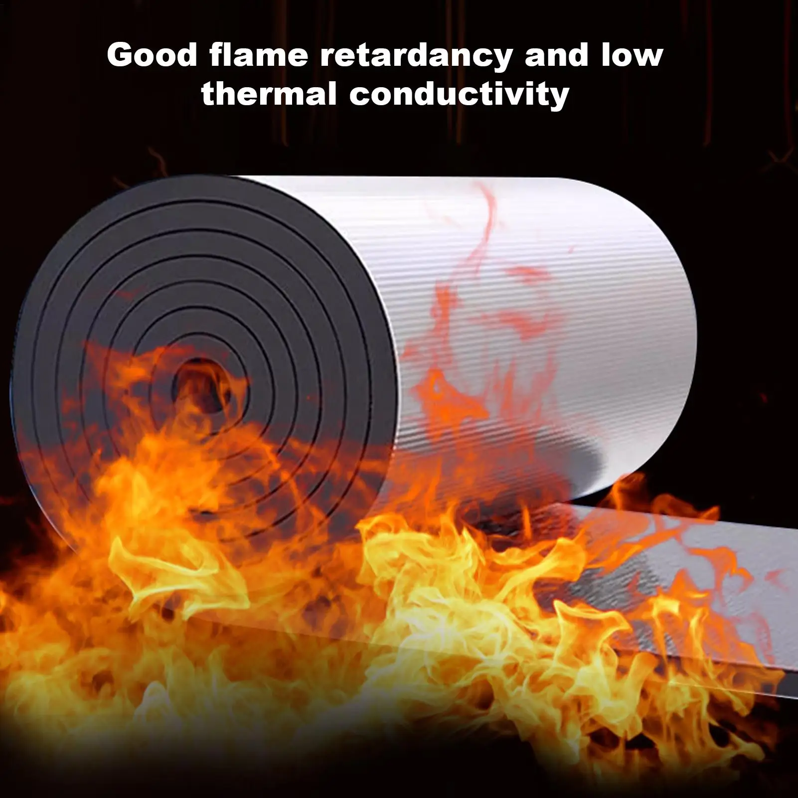 NEW 100x50cm Car Soundproof Mat Proofing Deadener Heat Noise Insulation Deadening Mat Hood Closed Cell Accessories